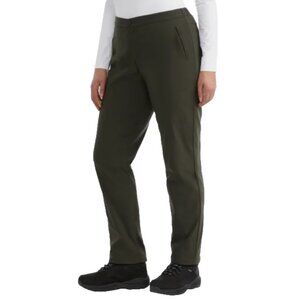 NEW Sunice Stormpack Women’s Windproof Fleece Lined Pants sz XL Green Stretch